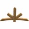 Ekena Millwork Alberta Rough Sawn Timber Gable Bracket, Western Red Cedar, 48"W x 30"H x 2"D x 4"F, 15/12 Pitch GBW048X30X0204ALB00RWR - alternate 4